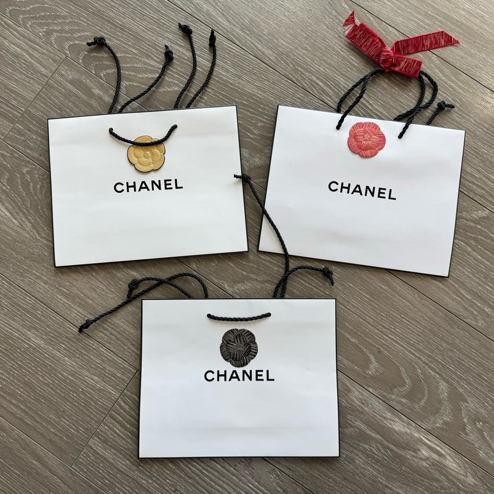 Chanel Shopping Bag Set